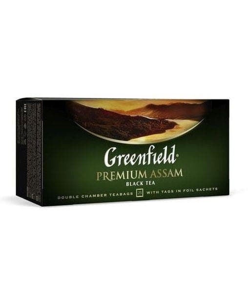 Чай черный Greenfield Premium Assam 25 пак. × 2 г