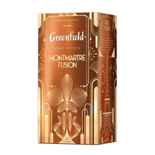 Чайн. напиток Greenfield Monmartre Fusion 25 пак. × 1,5г