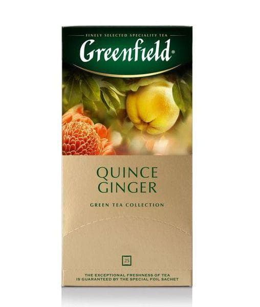 Чай зеленый Greenfield Quince Ginger 25 пак. × 2г