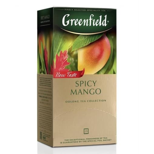 Чай улун Greenfield Spicy Mango 25 пак. × 1,5 г