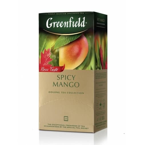 Чай улун Greenfield Spicy Mango 25 пак. × 1,5 г