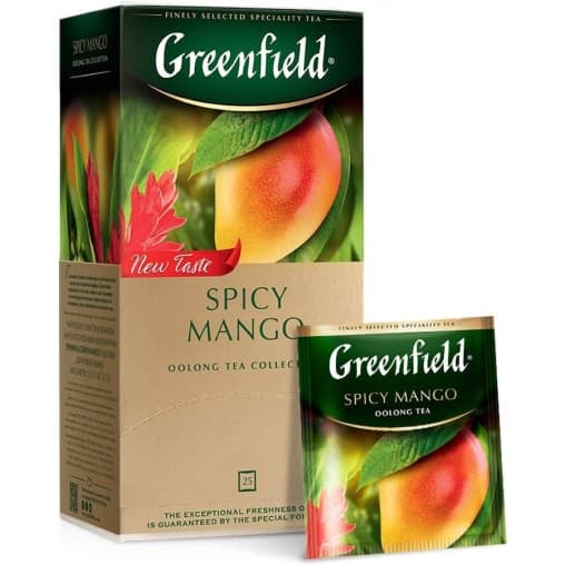 Чай улун Greenfield Spicy Mango 25 пак. × 1,5 г