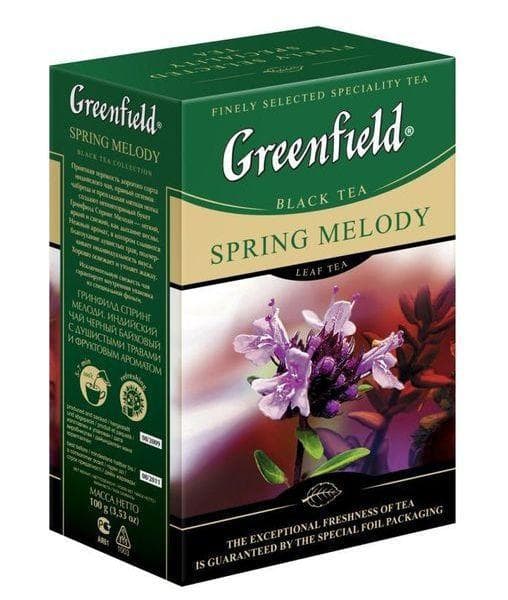 Чай черный Greenfield Spring Melody листовой 100 г