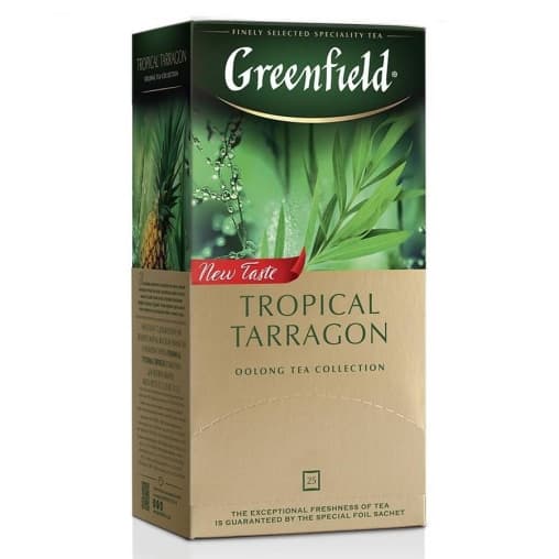 Чай улун Greenfield Tropical Tarragon 25 пак. × 1,5 г