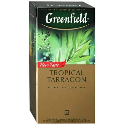 Чай улун Greenfield Tropical Tarragon 25 пак. × 1,5 г