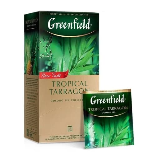 Чай улун Greenfield Tropical Tarragon 25 пак. × 1,5 г