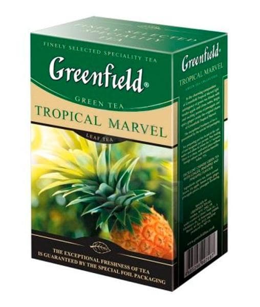 Чай зеленый Greenfield Tropical Marvel листовой 100 г