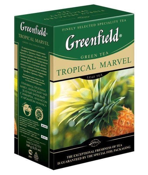 Чай зеленый Greenfield Tropical Marvel листовой 100г