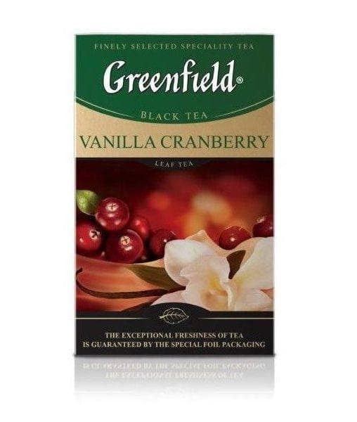 Чай черный Greenfield Vanilla Cranberry листовой 100 г