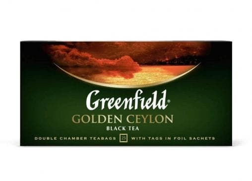 Чай черный Greenfield Golden Ceylon 25 пак. × 2г