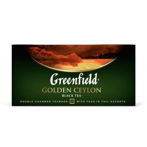 Чай черный Greenfield Golden Ceylon 25 пак. × 2г