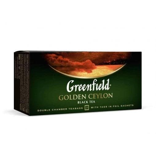 Чай черный Greenfield Golden Ceylon 25 пак. × 2г