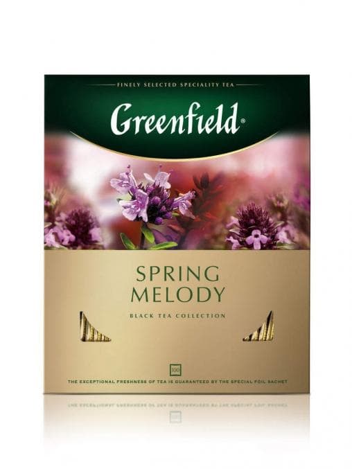 Чай чёрный Greenfield Spring Melody 100 пак. × 1,5г