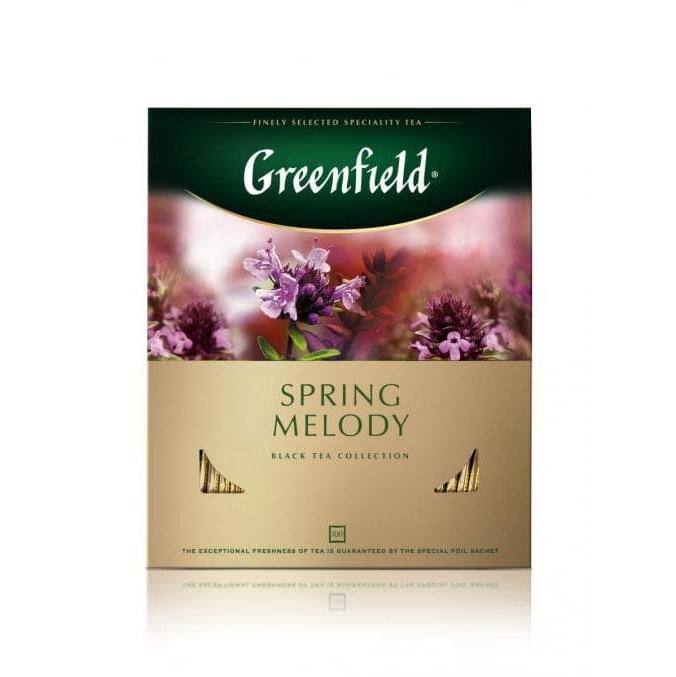 Чай чёрный Greenfield Spring Melody 100 пак. × 1,5г