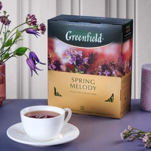 Чай чёрный Greenfield Spring Melody 100 пак. × 1,5г