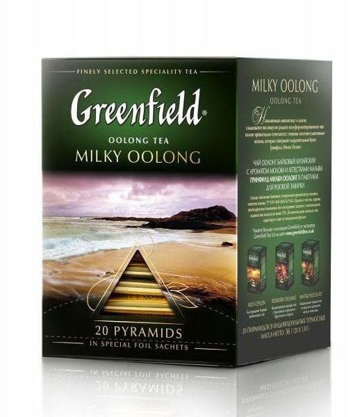 Чай улун Greenfield Milky Oolong 20 пирам. × 1,8г