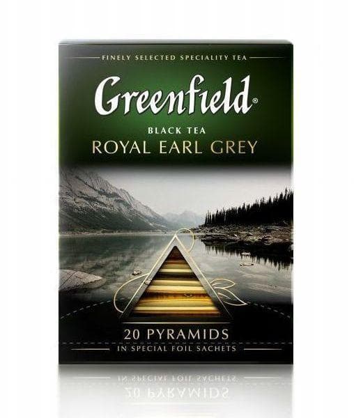 Чай черный Greenfield Royal Earl Grey 20 пирам. × 2г