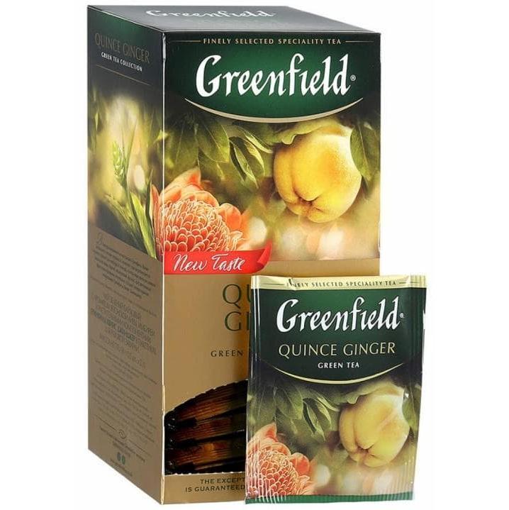 Чай зеленый Greenfield Quince Ginger 25 пак. × 2г