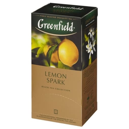 Чай черный Greenfield Lemon Spark 25 пак. × 1,5г