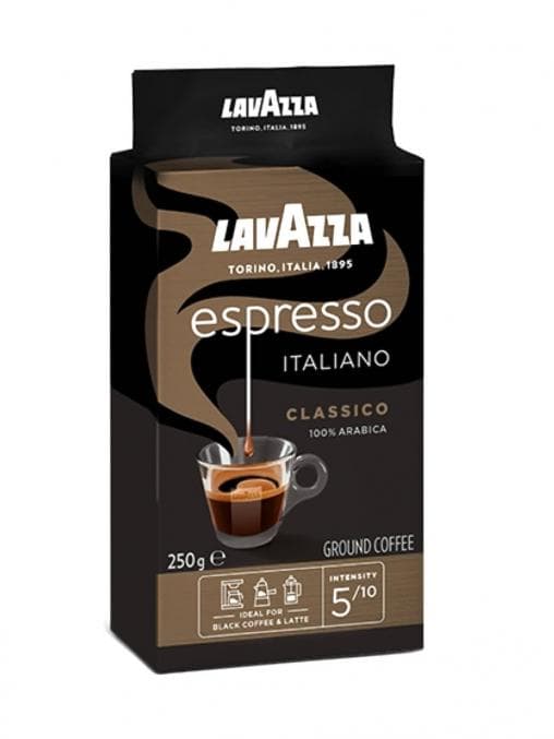 Кофе молотый Lavazza Espresso Italiano Classico 250 грамм