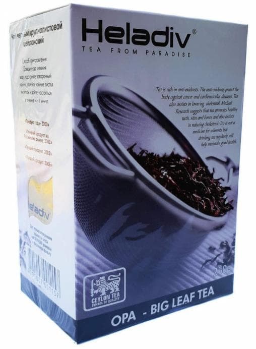 Чай черный Heladiv OPA (OD) листовой 250 г