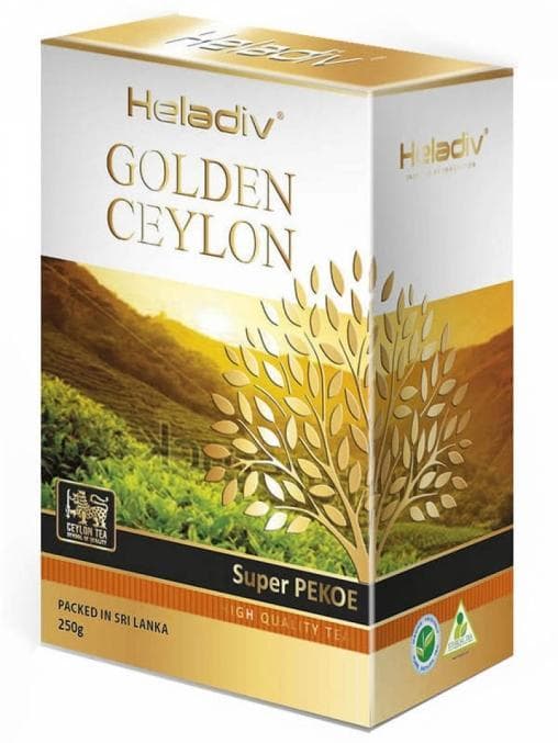 Чай черный Heladiv Golden Ceylon Super PEKOE 250г