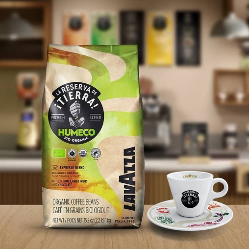 Кофе в зернах Lavazza ¡TIERRA! Bio Organic HUMECO 1000 г