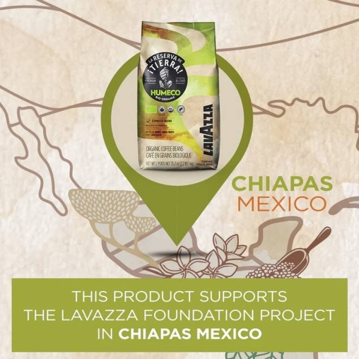 Кофе в зернах Lavazza ¡TIERRA! Bio Organic HUMECO 1000 г