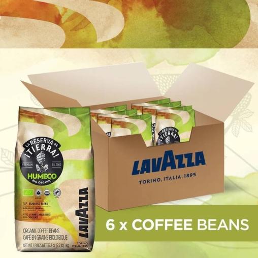 Кофе в зернах Lavazza ¡TIERRA! Bio Organic HUMECO 1000 г