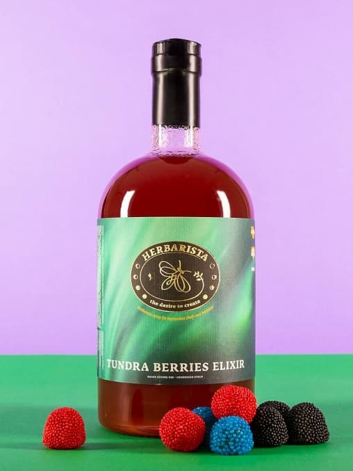 Сироп Herbarista Tundra Berries Elixir Ягоды тундры 700 мл