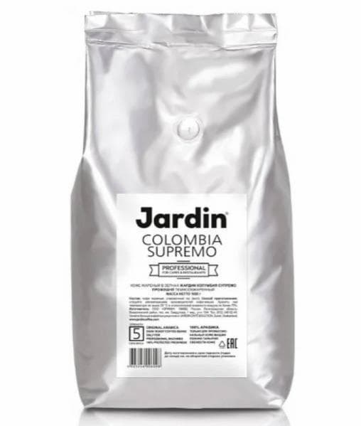 Кофе в зернах Жардин Jardin Colombia Supremo HoReCa 1000 г (1кг)