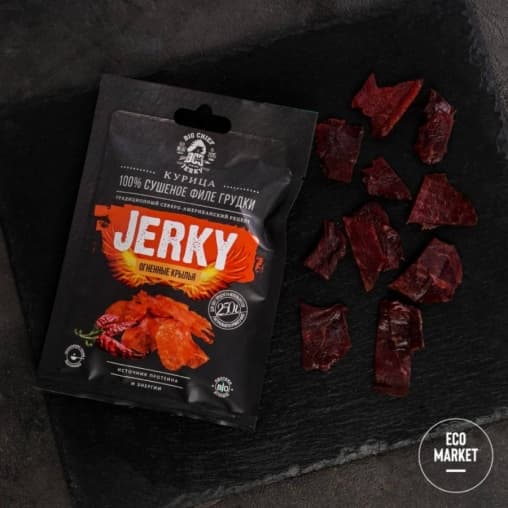 JERKY из курицы Огненные крылья 25 г