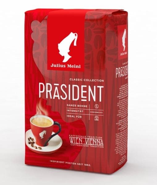 Кофе в зернах J. Meinl President Classic collection 500 г