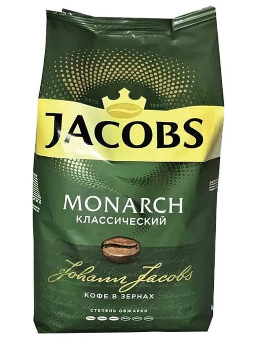 Кофе в зернах Jacobs Monarch 1000 гр