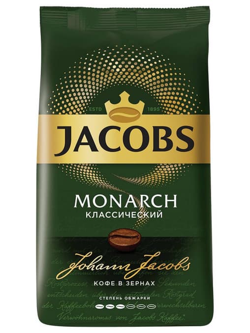 Кофе в зернах Jacobs Monarch 1000 г
