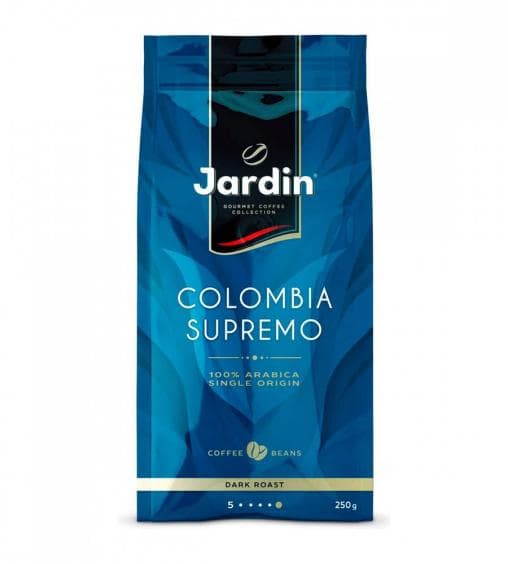 Кофе в зернах Jardin Colombia Supremo 250 г