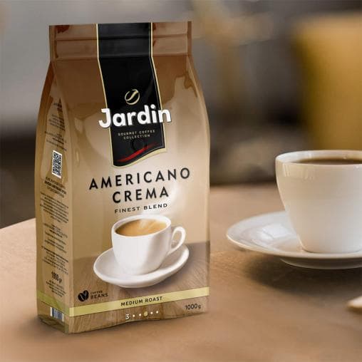 Кофе в зернах Jardin Americano Crema 1000 г