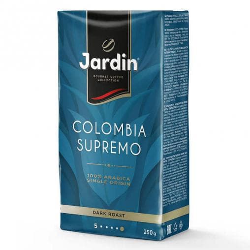 Кофе молотый Jardin Colombia Supremo 250 г