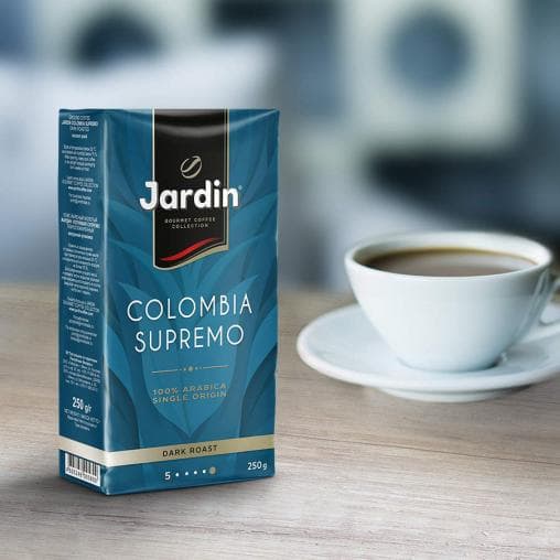 Кофе молотый Jardin Colombia Supremo 250 г