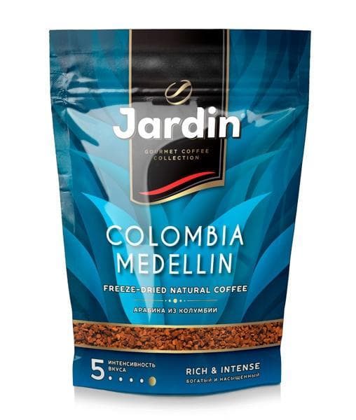 Кофе растворимый Jardin Colombia Medellin дой-пак 150 г