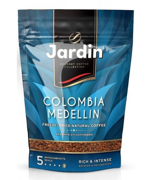 Кофе растворимый Jardin Colombia Medellin дой-пак 240 г