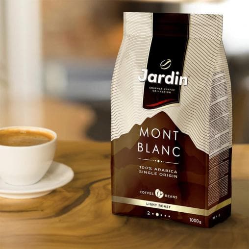 Кофе в зернах Жардин Jardin Mont Blanc 1000 г (1кг)