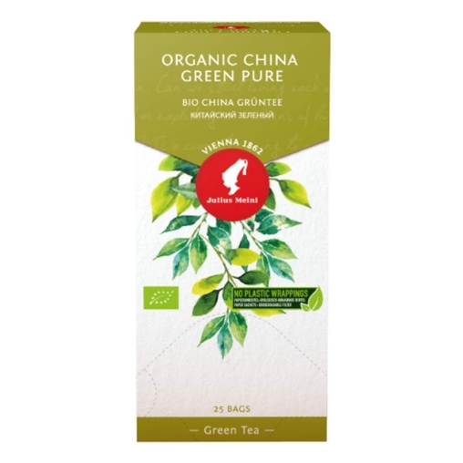 Чай Зеленый Julius Meinl пакетированный премиум органик 25 пак.