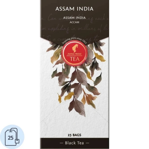 Чай черный Julius Meinl пакетированный премиум Assam India 25 пак.