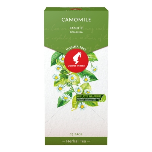 Чай Julius Meinl Ромашка пакетированный премиум 25 пак.
