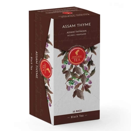 Чай черный Julius Meinl пакетированный премиум Assam Thyme 25 пак.
