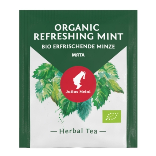 Чай Julius Meinl Мята пакетированный премиум органик 25 пак.
