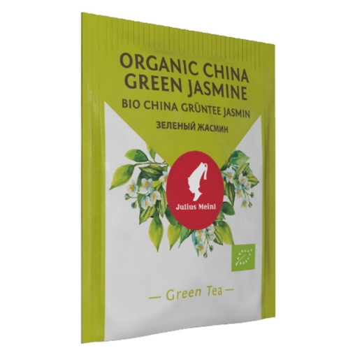 Чай Зеленый жасмин Julius Meinl пакетированный премиум органик 25 пак.