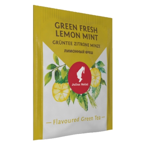 Чай зеленый Julius Meinl Лимонный фреш пакетированный премиум 25 пак.