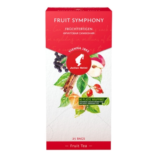 Чай цветочный Julius Meinl Фруктовая Симфония пакетированный премиум 25 пак.